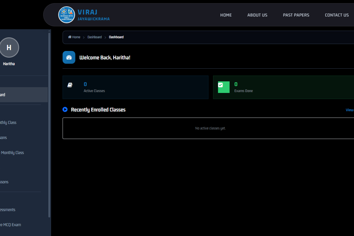 Student Interface